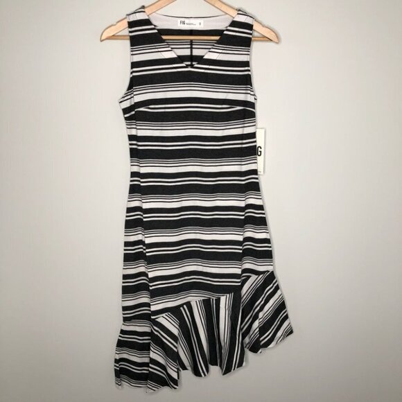 Fig Clothing  IMA Sleeveless Dress Cliff Stripe Size XS - Picture 3 of 8
